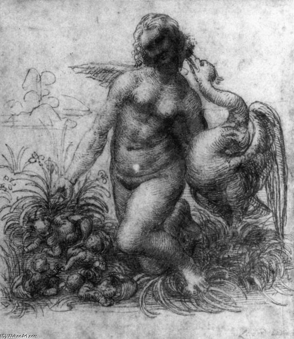 Leda And The Swan — Leonardo Da Vinci