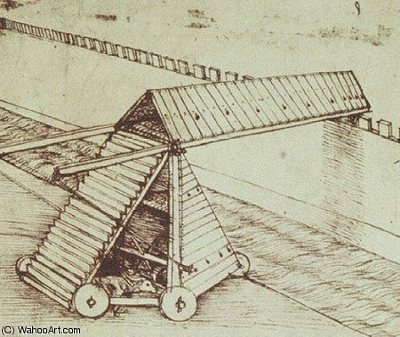 Macchina Per Assalto Alle Mura — Leonardo Da Vinci