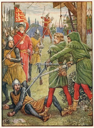 The Rescue Of Will Stutley — Walter Crane