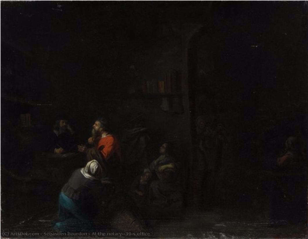 At The Notary's Office — Sébastien Bourdon