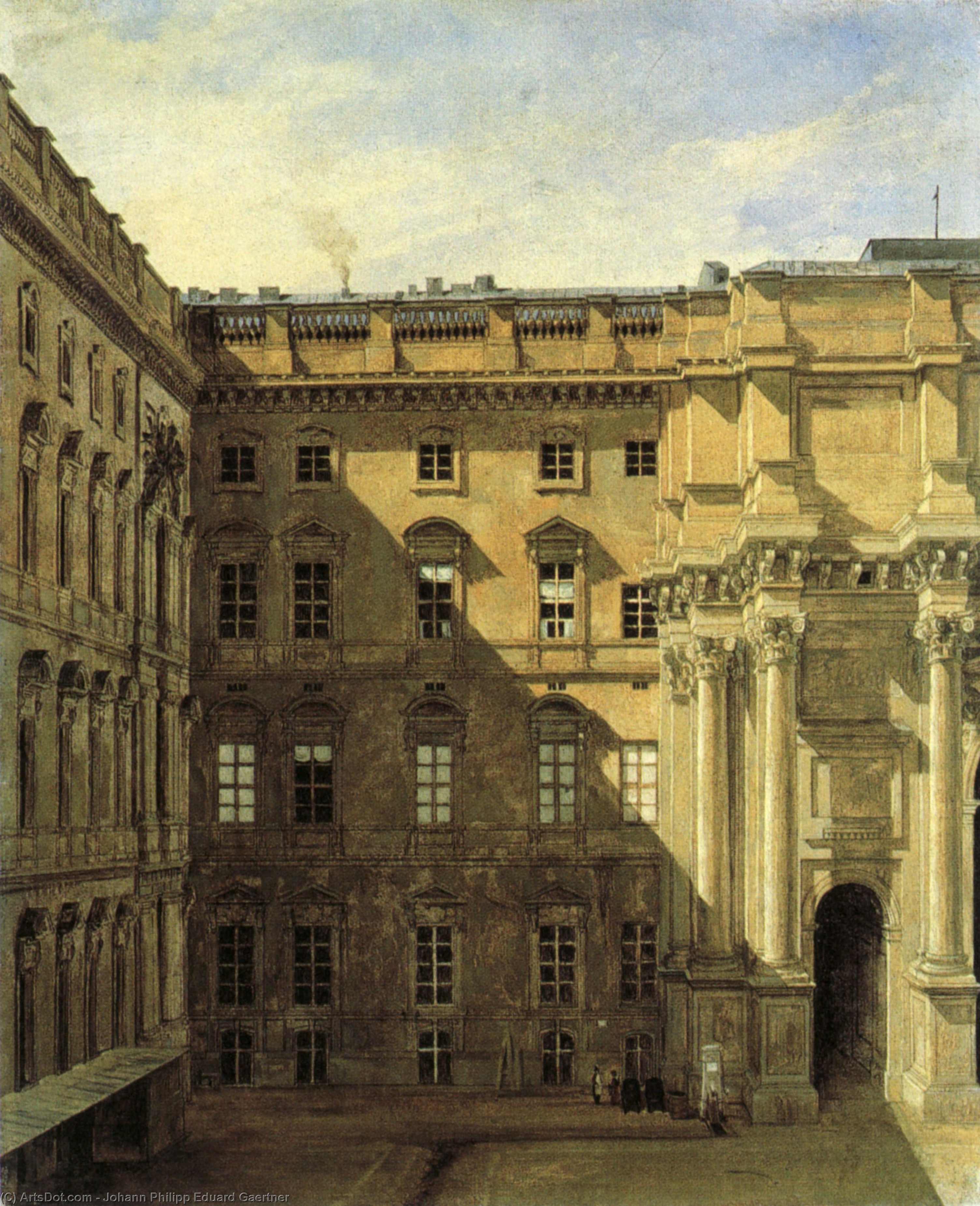 Corner In Eosanderhof The Royal. — Johan Filip Eduard Gerner