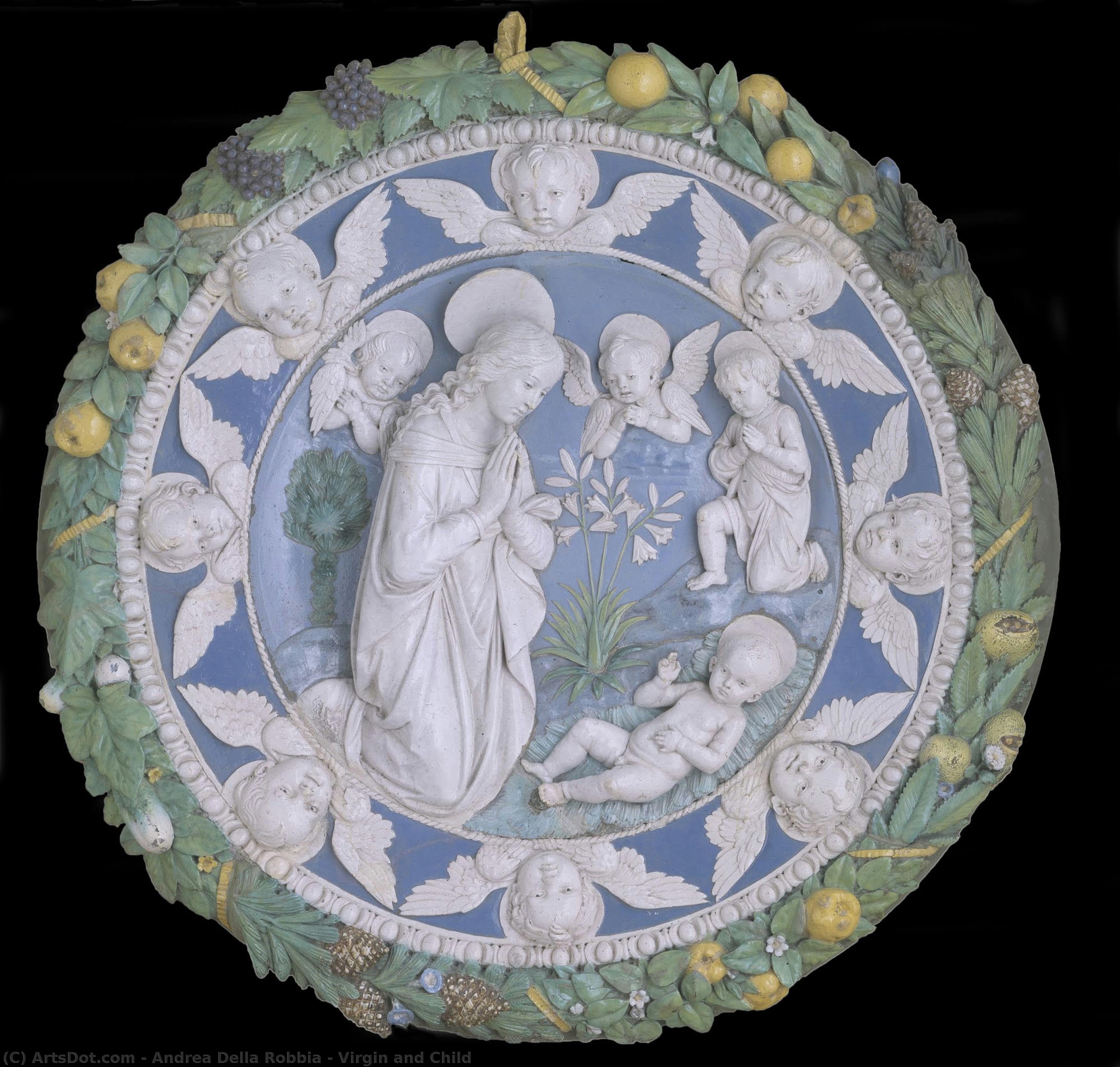 Virgin And Child — Andrea Della Robbia