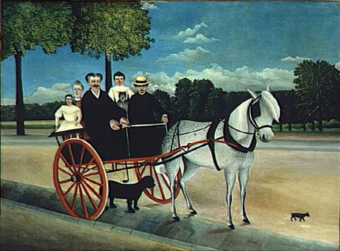 La Carriole Du Père Junier — Henri Julien Félix Rousseau (le Douanier)