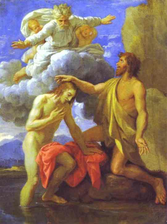 The Baptism Of Christ. — Nicolas Poussin