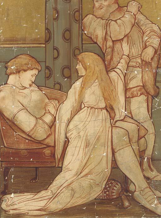 The Sleeping Knight — Edward Coley Burne-jones