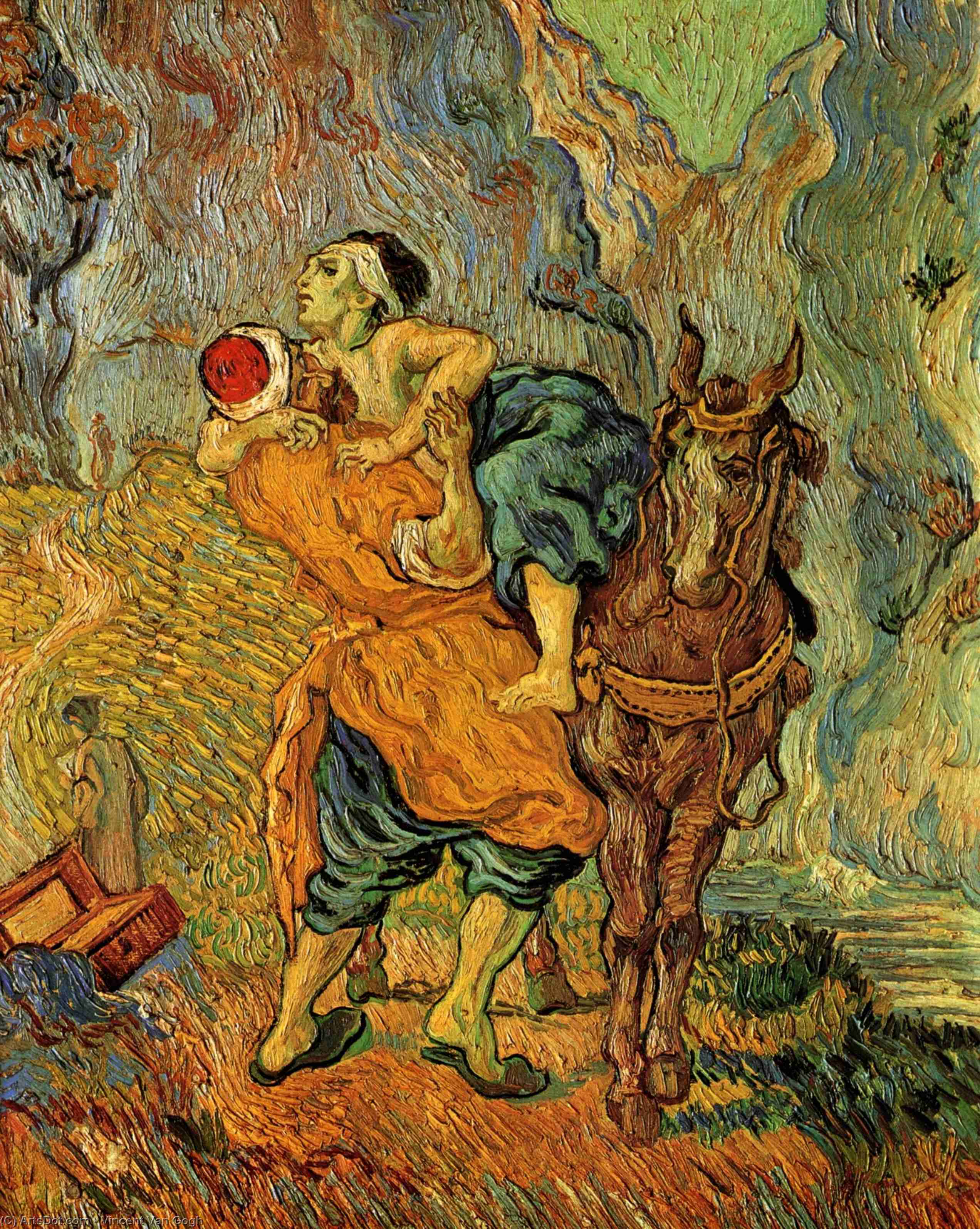 The Good Samaritan after Delacroix The