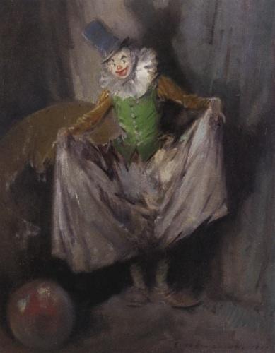 Clown With Big Pants — Everett Shinn