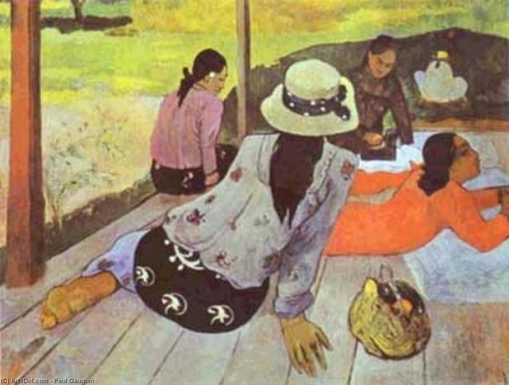 Siesta — Eugène Henri Paul Gauguin
