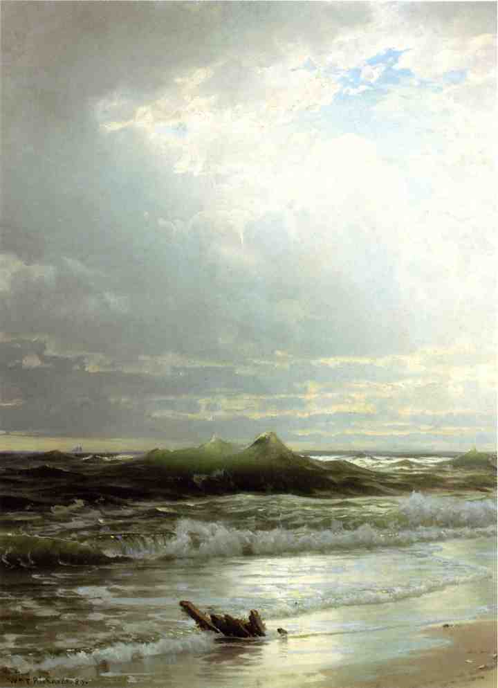 On The Shore 1 — William Trost Richards