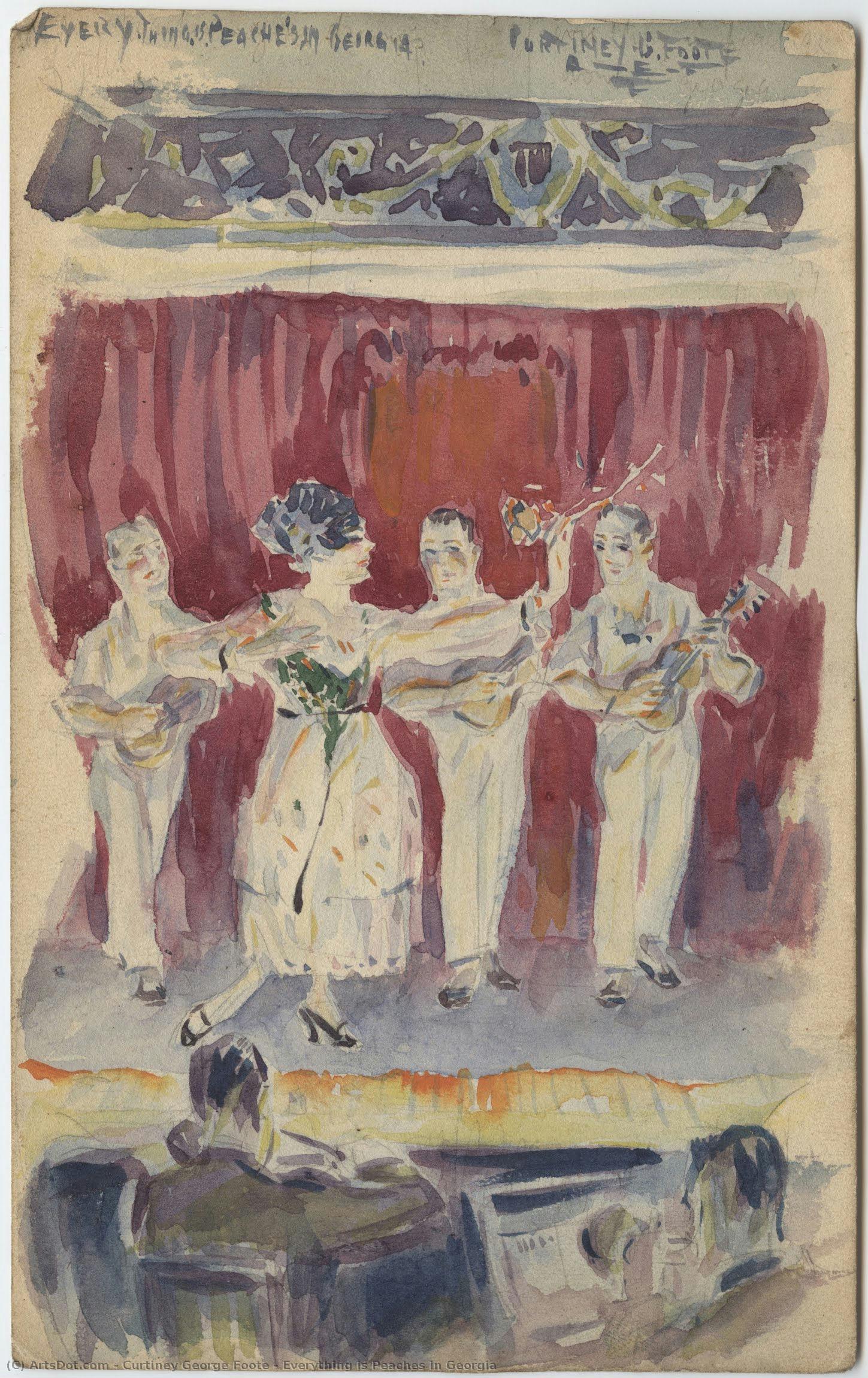 Everything Is Peaches In Georgia — Curtiney George Foote