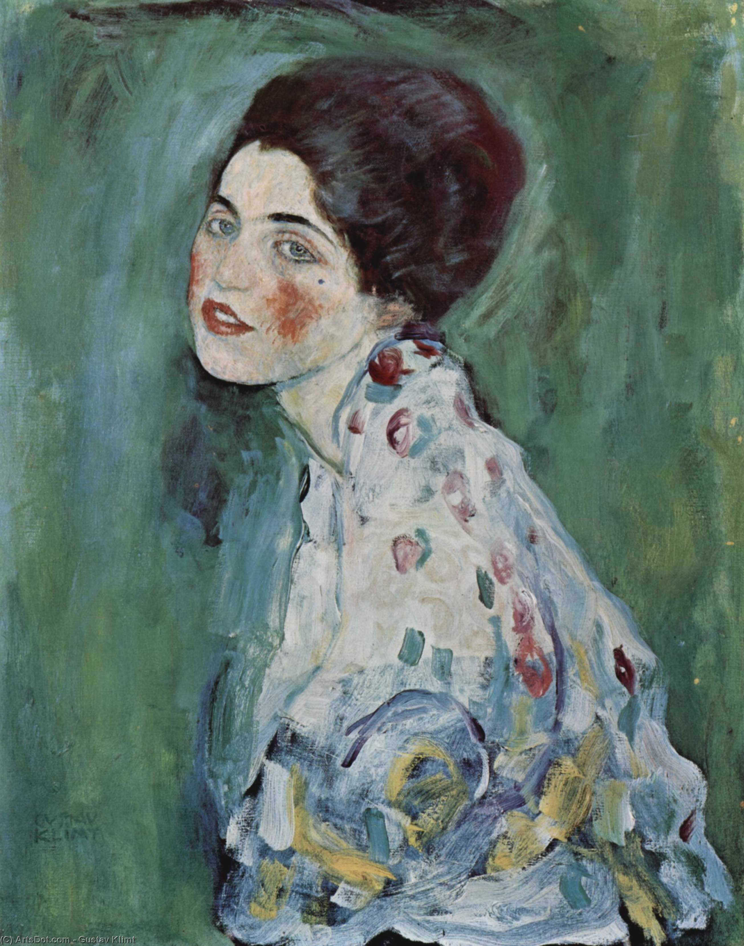 Portrait Of A Lady — Gustav Klimt