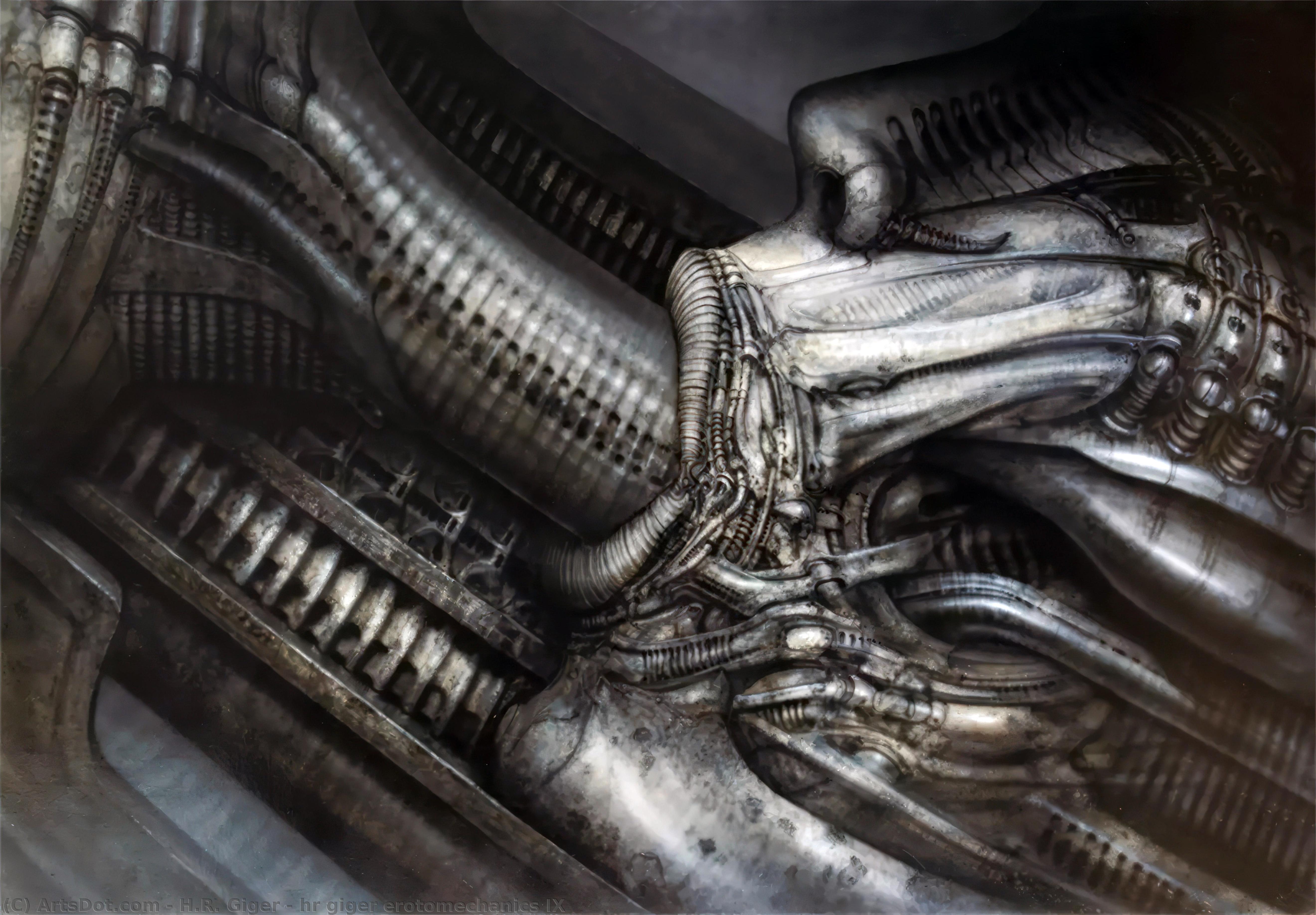 Hr Giger Erotomechanics Ix — H.r. Giger