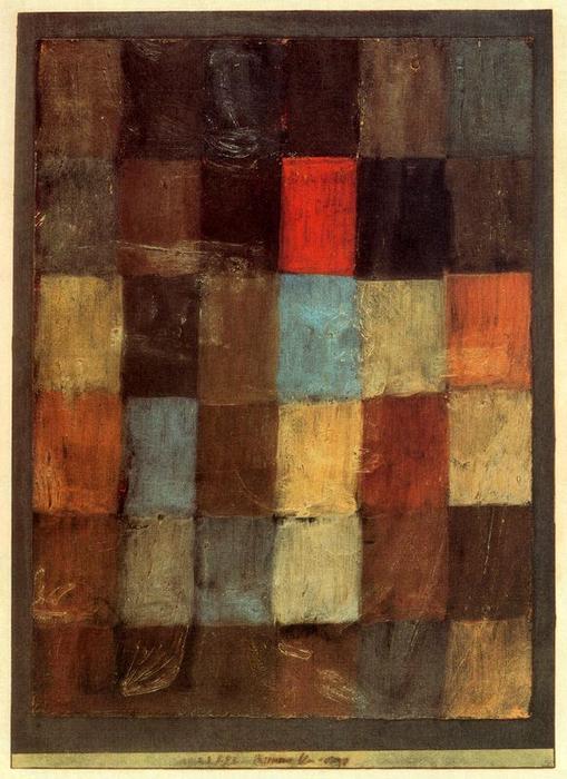 Harmony In Blue = Orange — Paul Klee