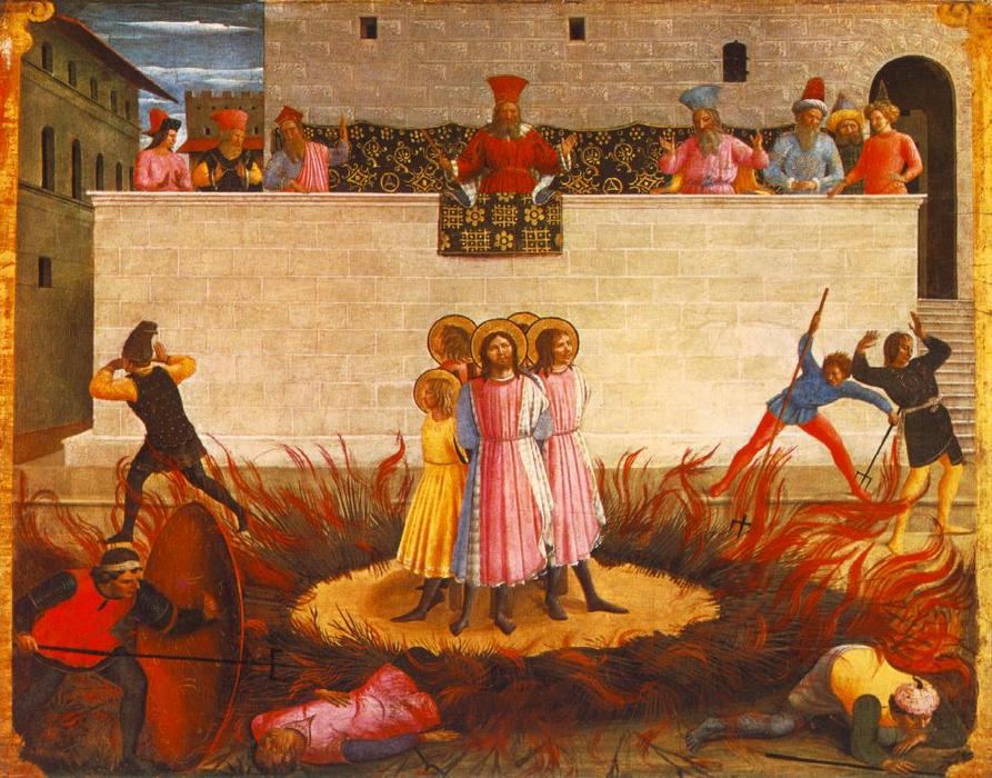 Saint Cosmas And Saint Damian Condamned (san Marco Altarpiece) — Fra Angelico