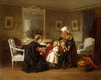 The Kiss — Théophile Emmanuel Duverger