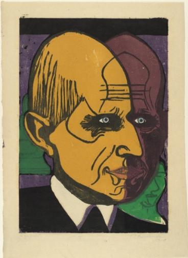 Head Of Dr. Bauer — Ernst Ludwig Kirchner