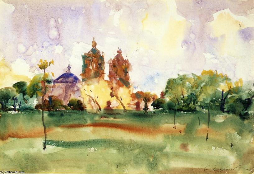 Mission, The Coming Rain — Charles Webster Hawthorne
