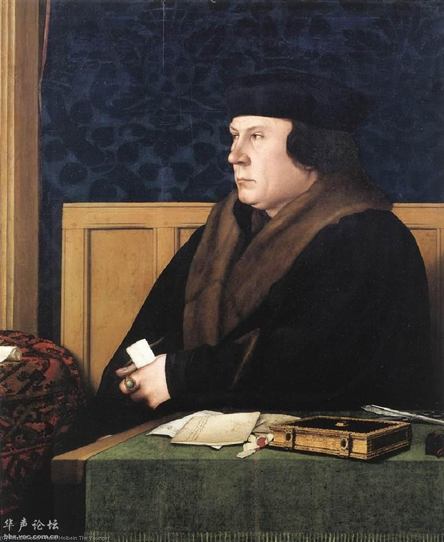Portrait Of Thomas Cromwell — Hans Holbein The Younger