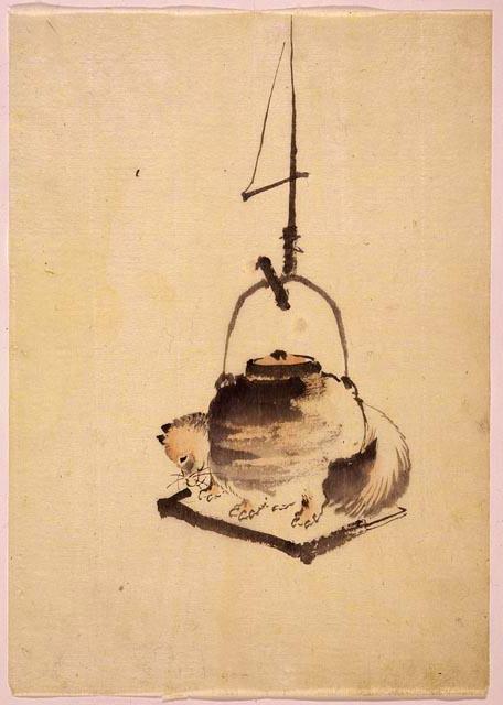 Tanuki — Katsushika Hokusai
