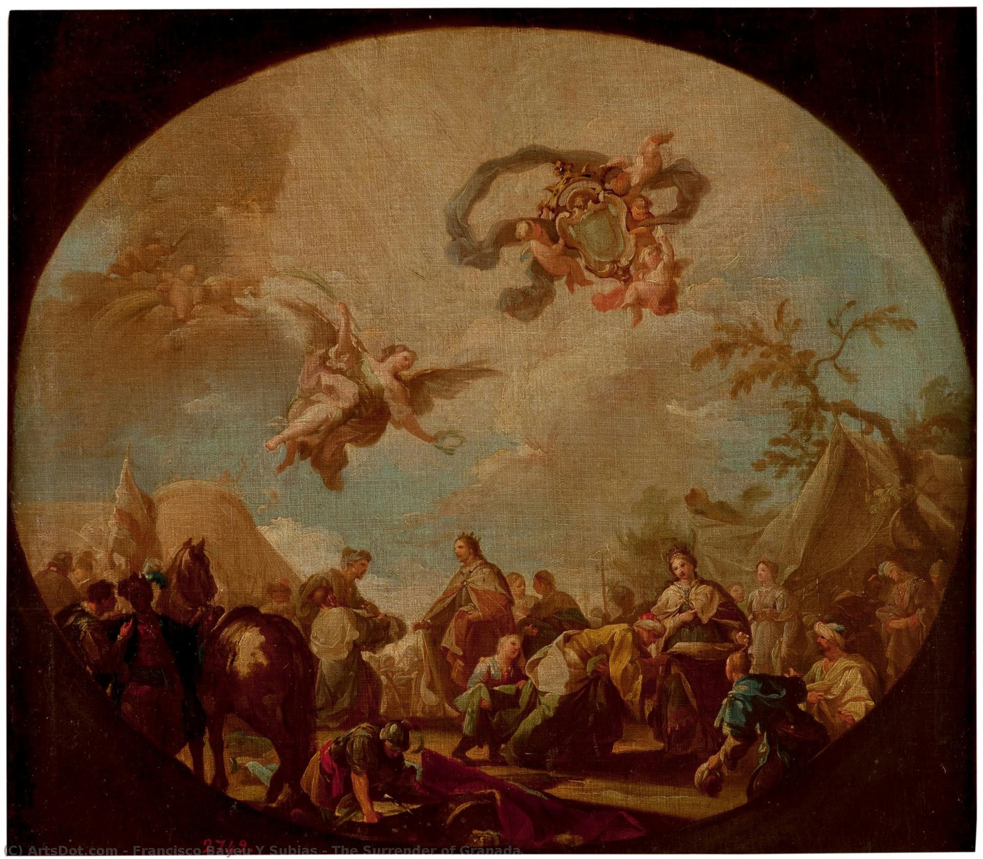 The Surrender Of Granada — Francisco Bayeu Y Subias