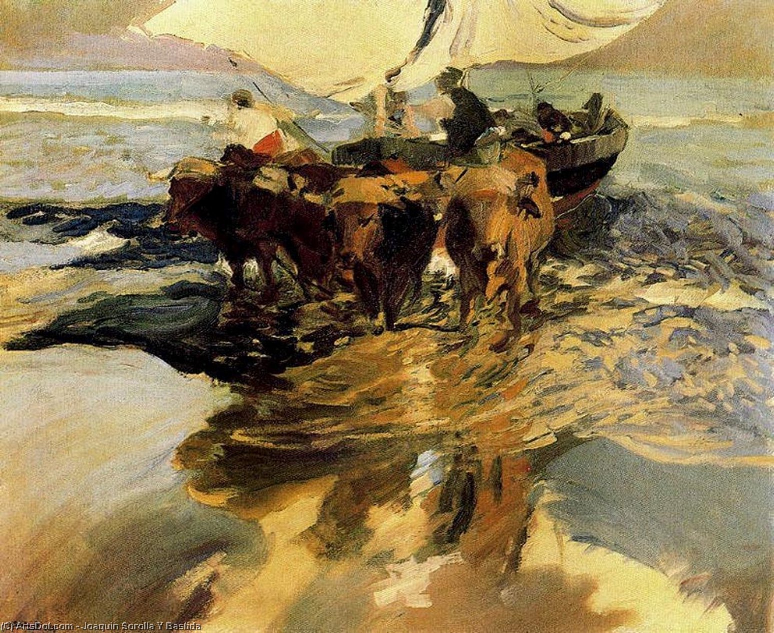 In Hope Of The Fishing — Joaquín Sorolla Y Bastida