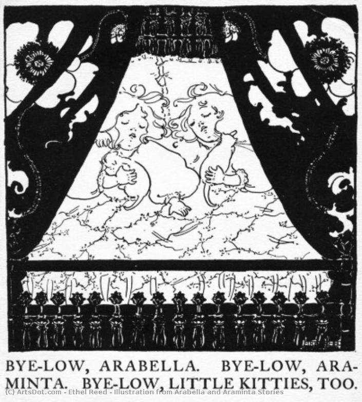 Illustration From Arabella And Araminta Stories — Ethel Reed