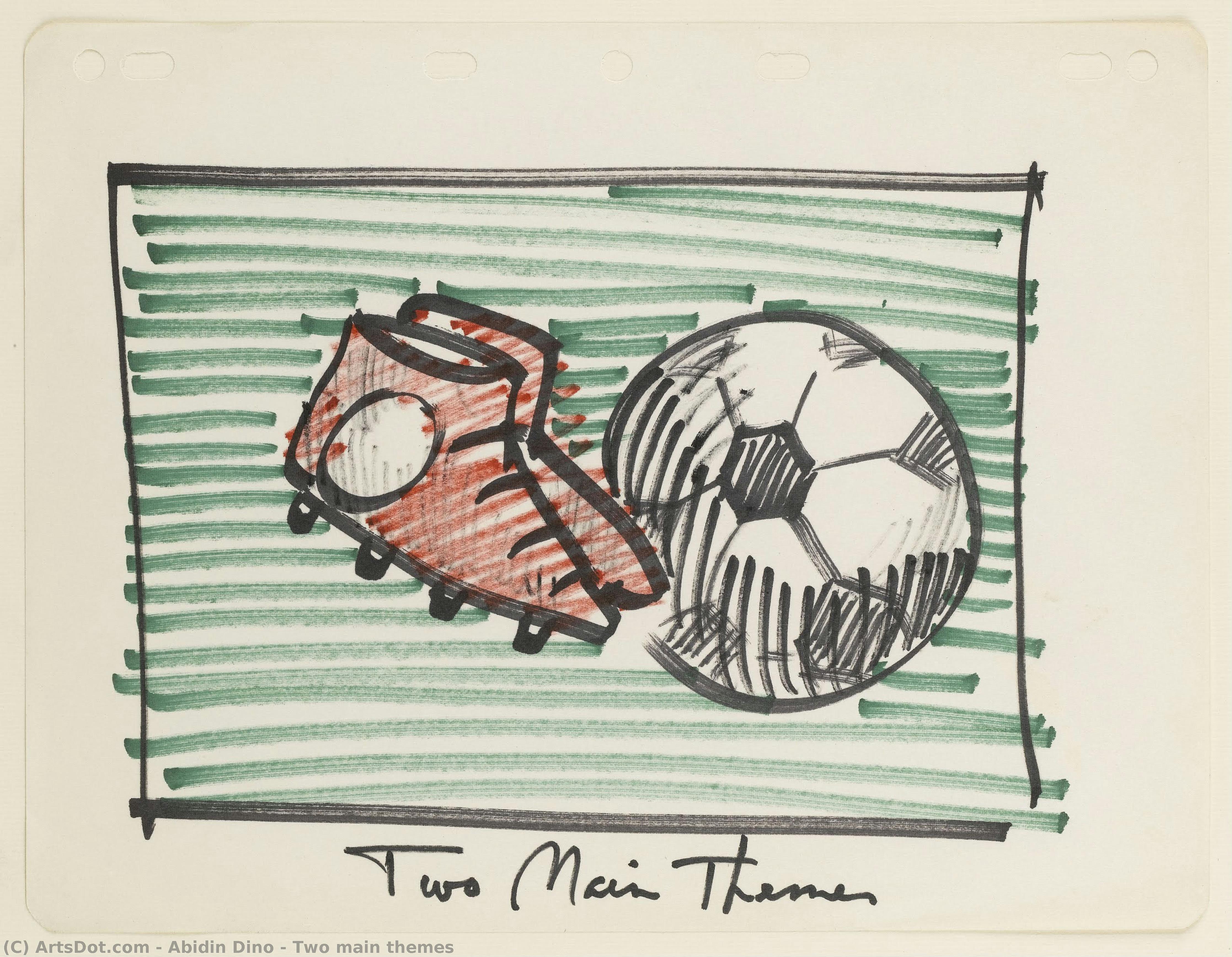 Two Main Themes — Abidin Dino