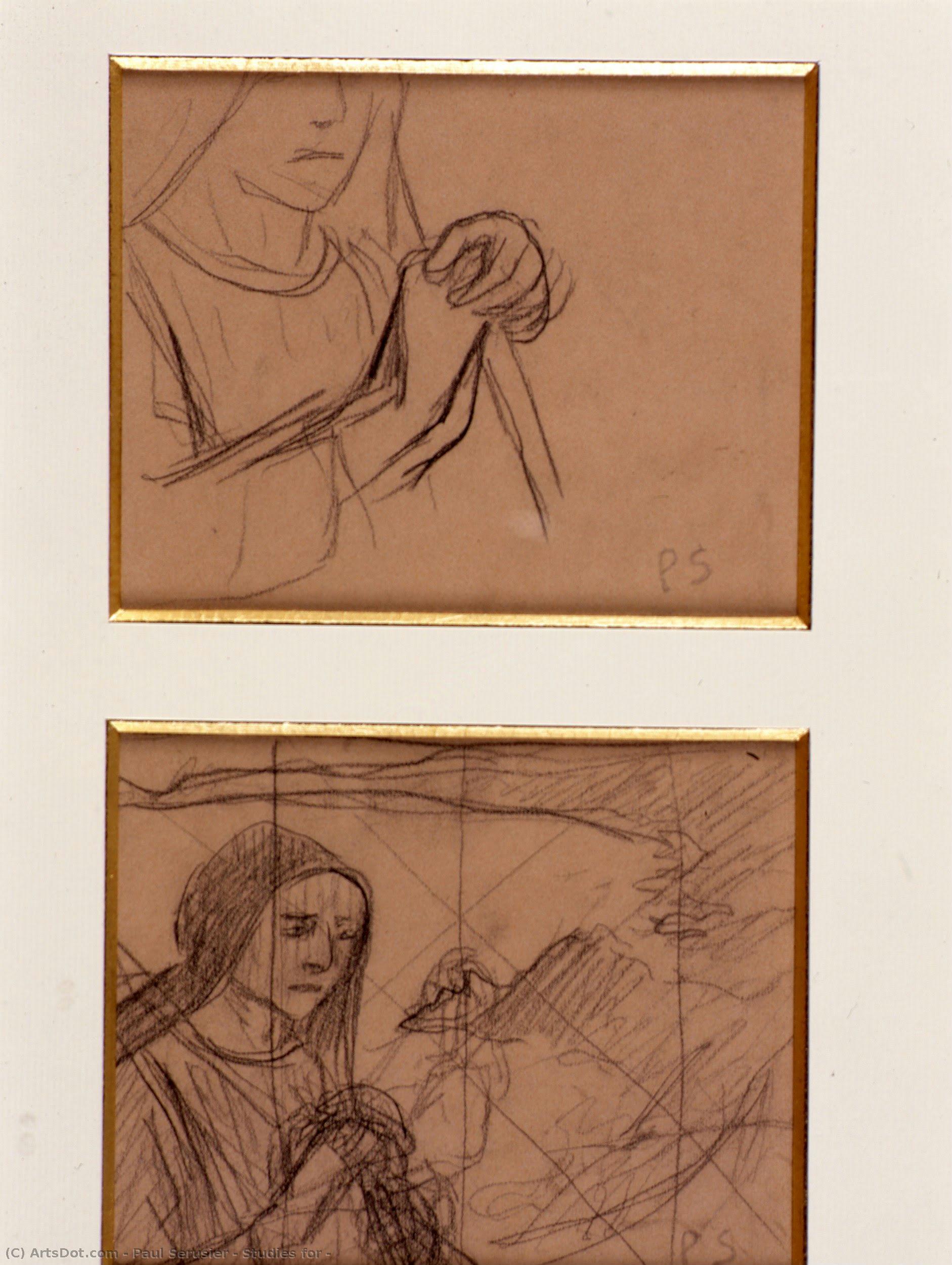 Studies For — Paul Sérusier