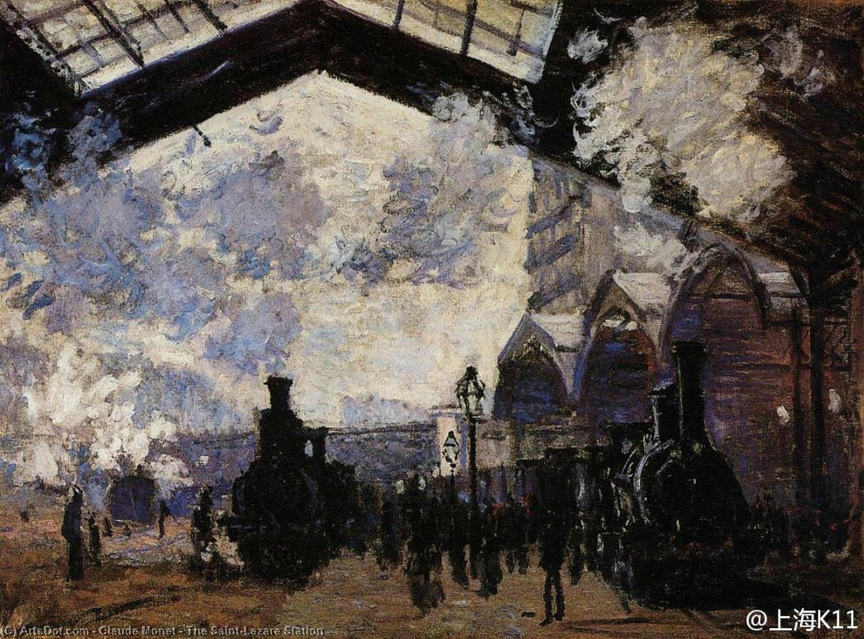 The Saint-lazare Station — Claude Monet