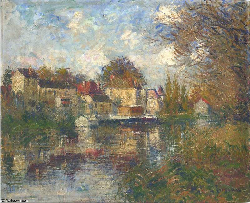 The Loing At Moret — Gustave Loiseau