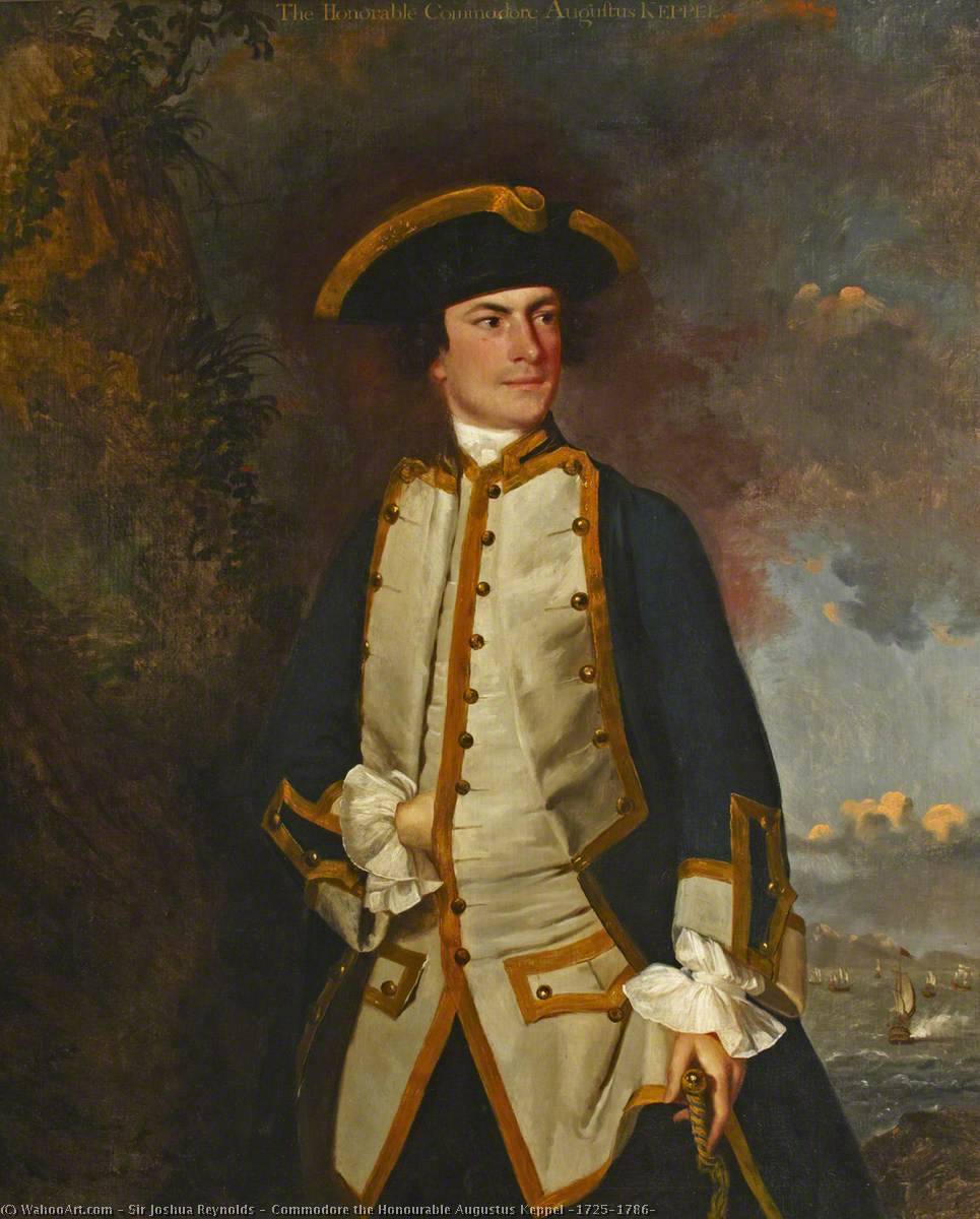 Commodore The Honourable Augustus Keppel (1725–1786) — Sir Joshua Reynolds