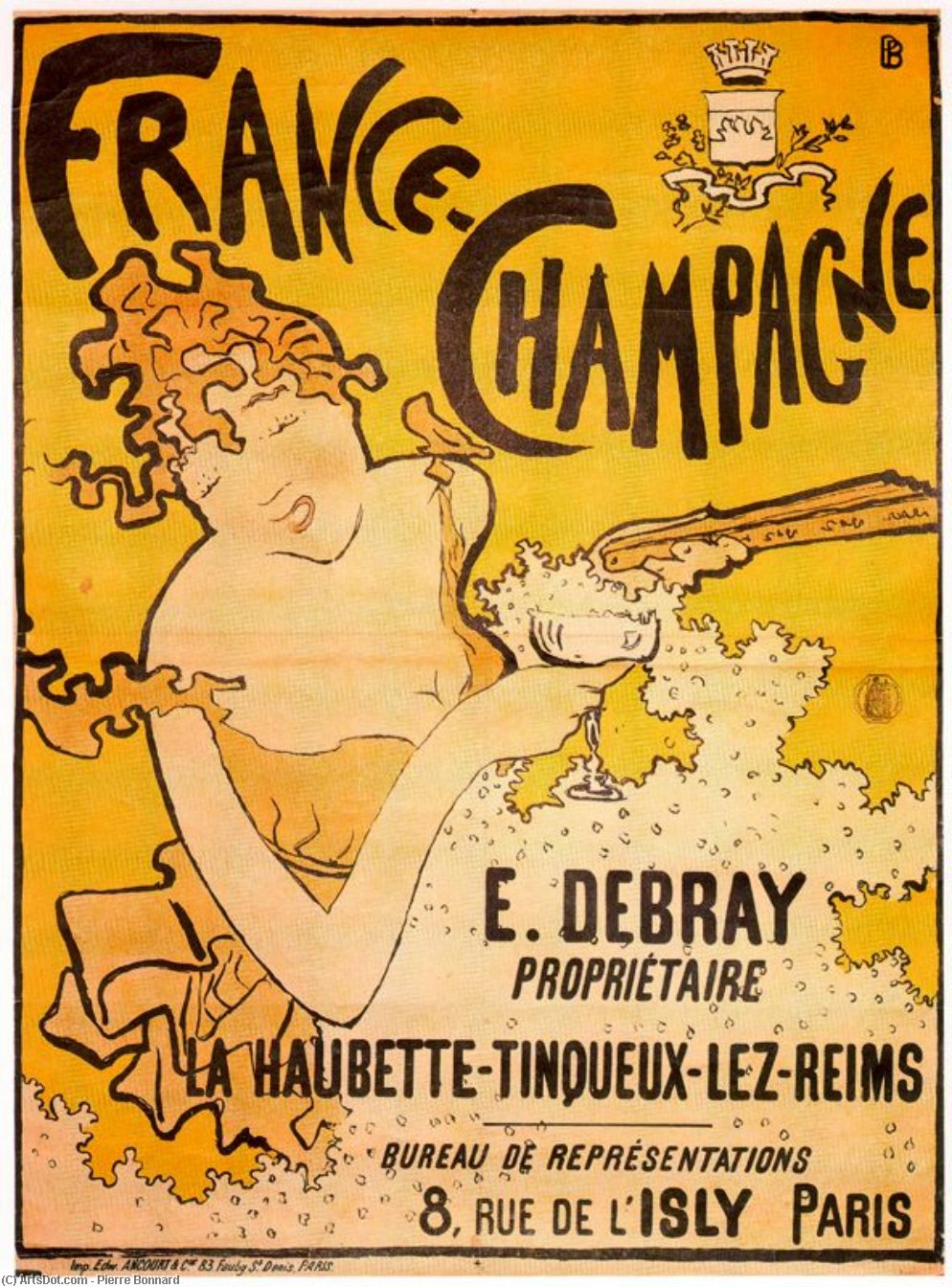 France-champagne — Pierre Bonnard