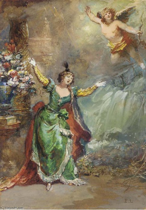 Psychée — Eugene Louis Lami