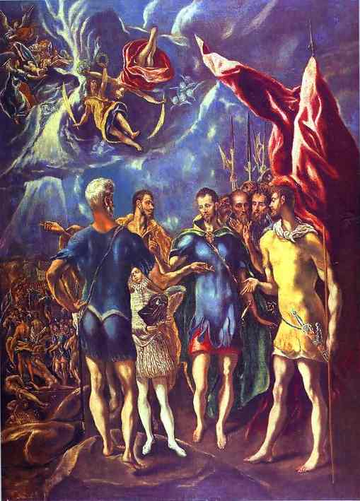 The Martyrdom Of St. Maurice 1 — El Greco
