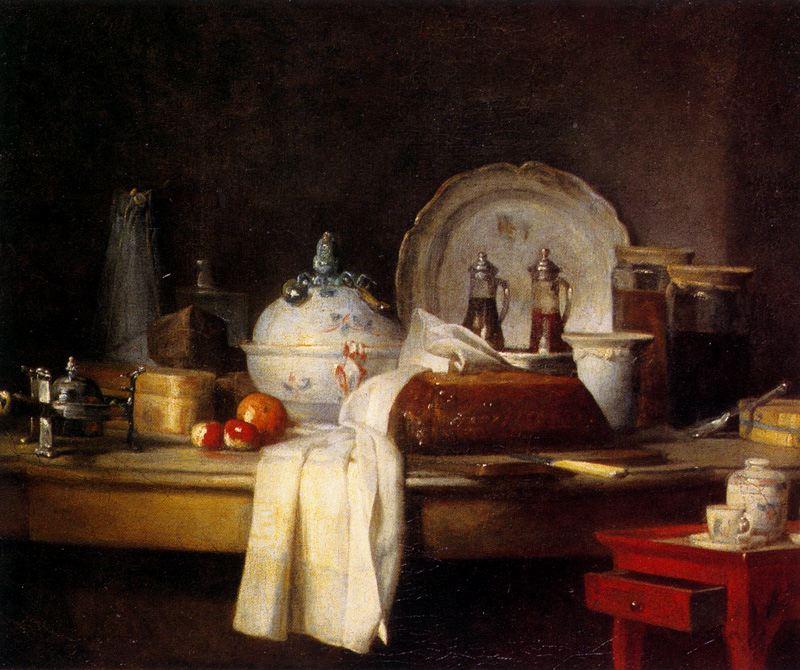 La Mesa De La Cocina — Jean-baptiste-siméon Chardin