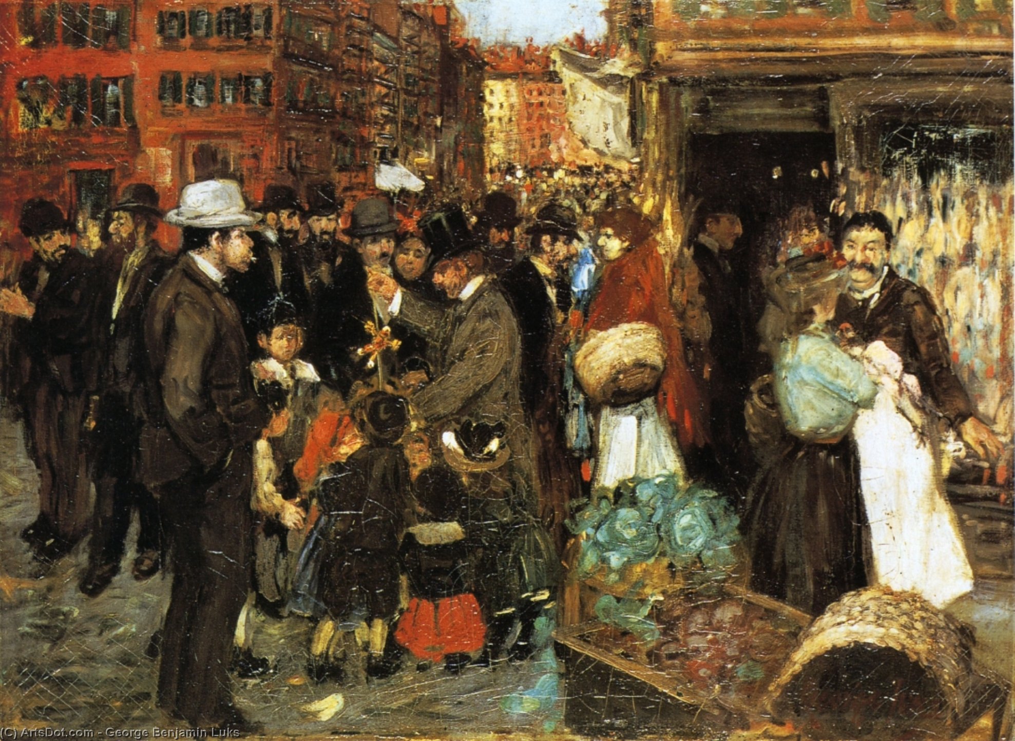 Hester Street — George Benjamin Luks