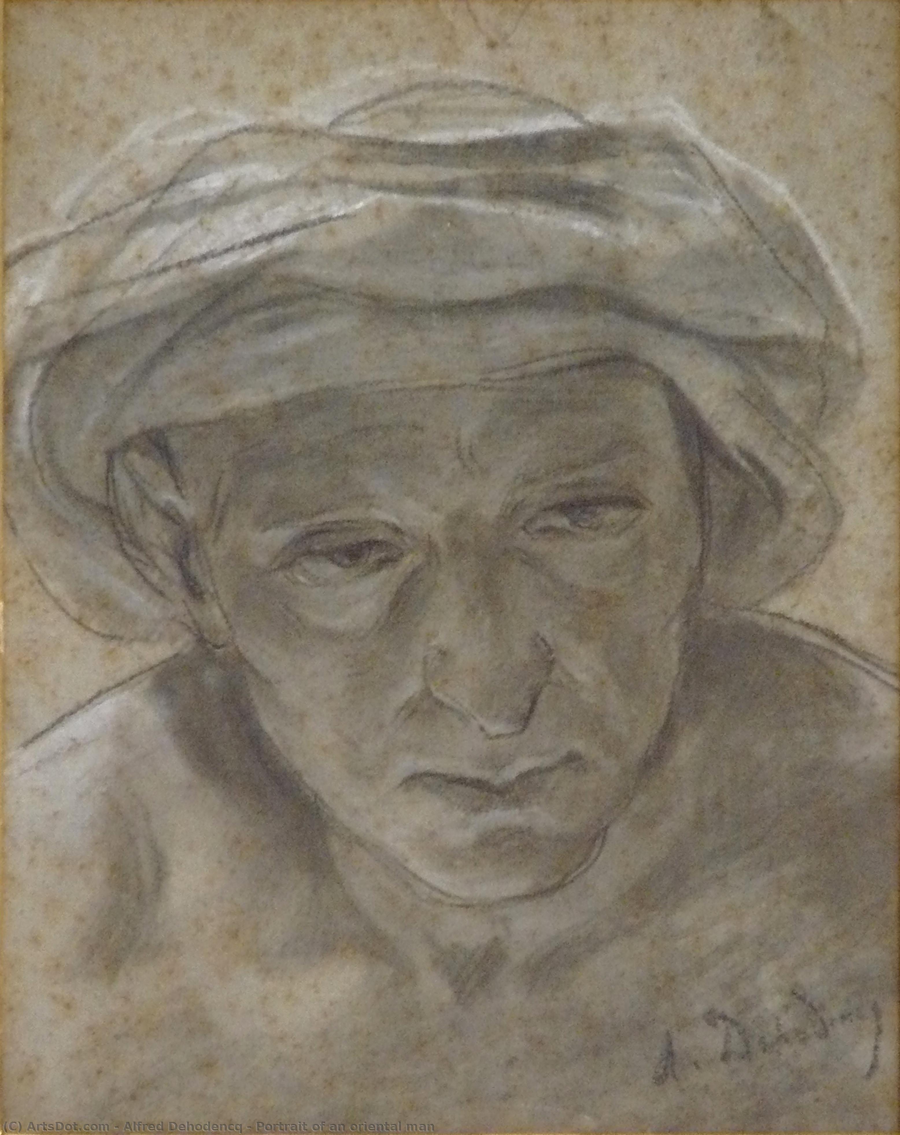 Portrait Of An Oriental Man — Alfred Dehodencq