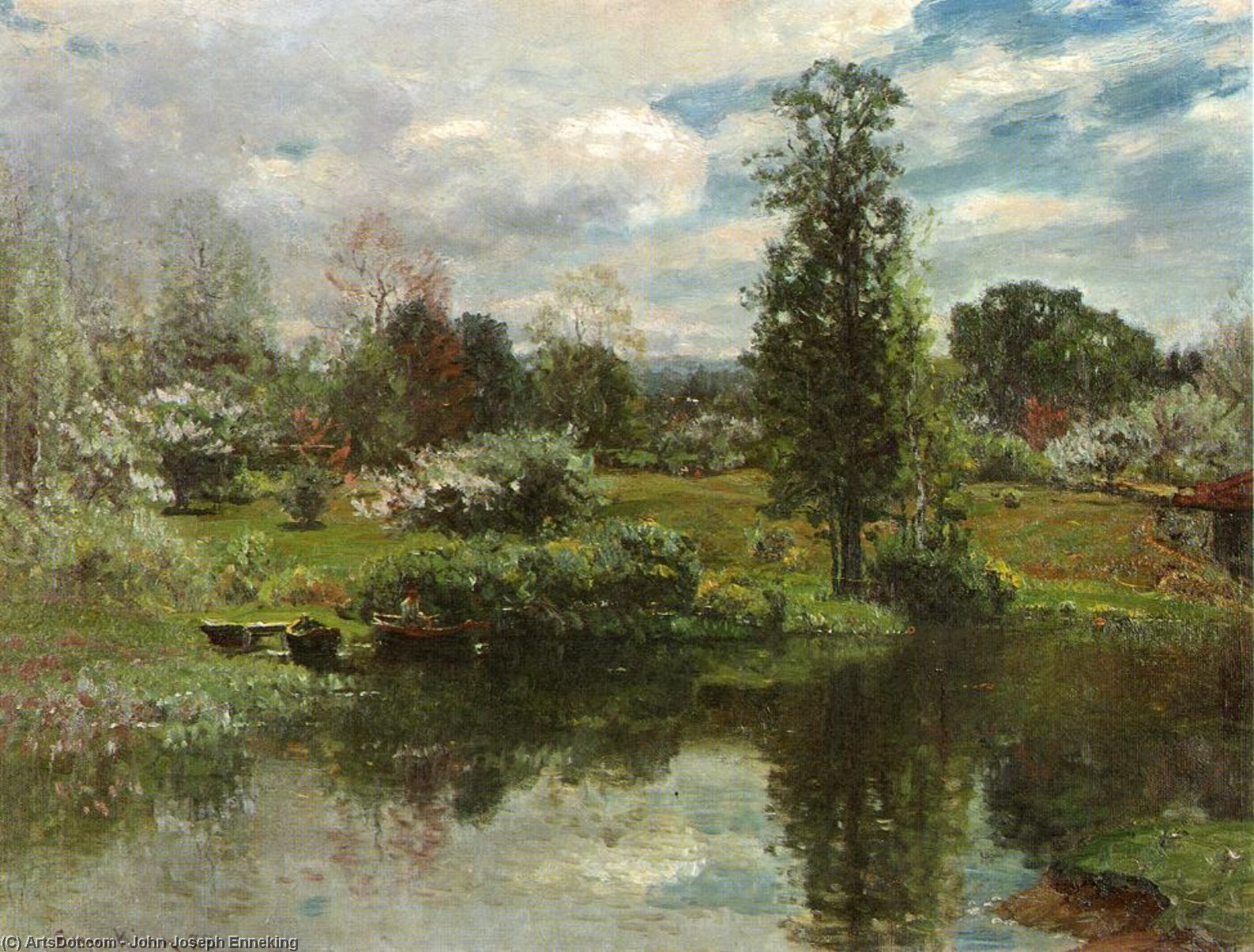 Summer On The Lake — John Joseph Enneking