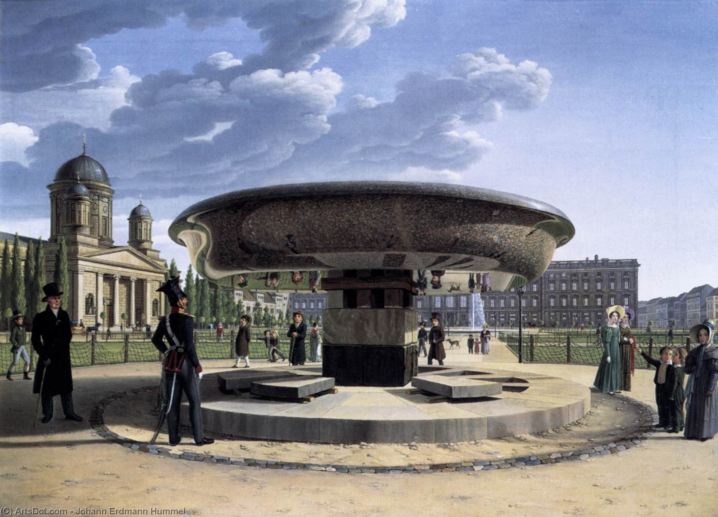 Granite Basin In The Lustgarten — Johann Erdmann Hummel