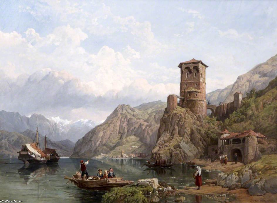 Lake Garda — George Clarkson Stanfield