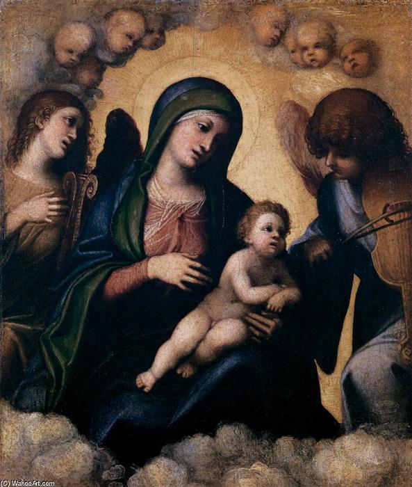 Madonna And Child In Glory — Antonio Allegri Da Correggio