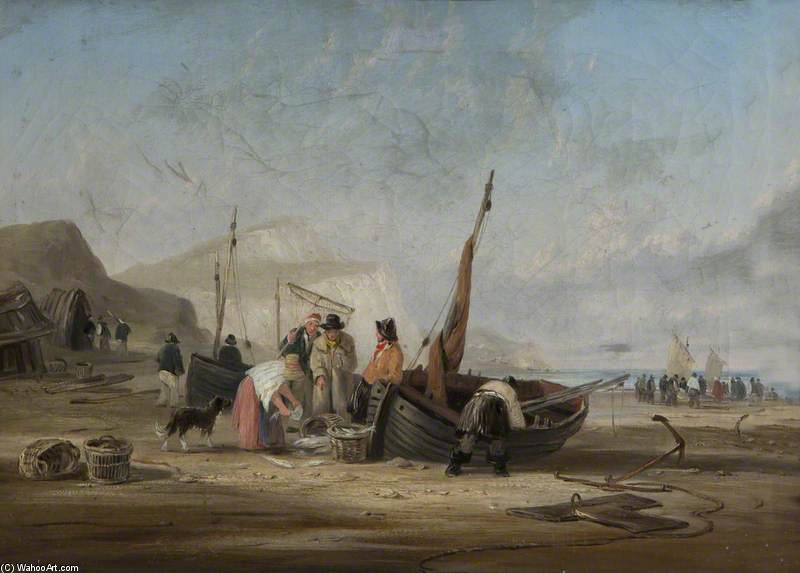 Beach Scene — William Collins