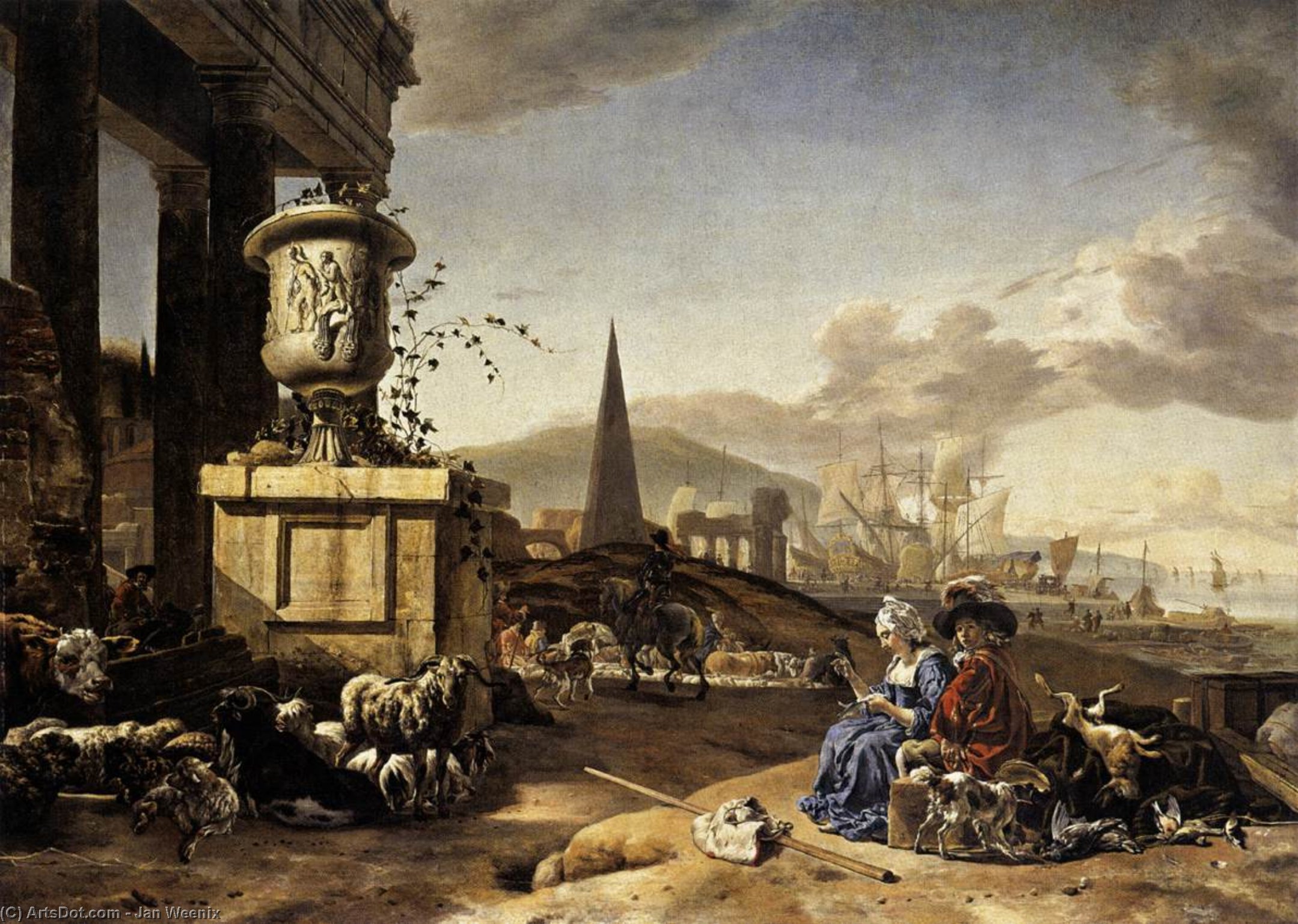 An Italian Seaport — Jan Vinik