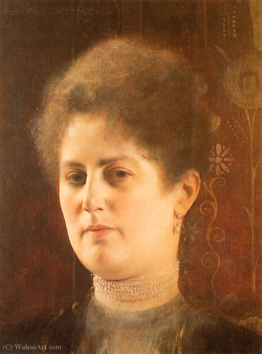 Portrait Of A Lady — Gustav Klimt