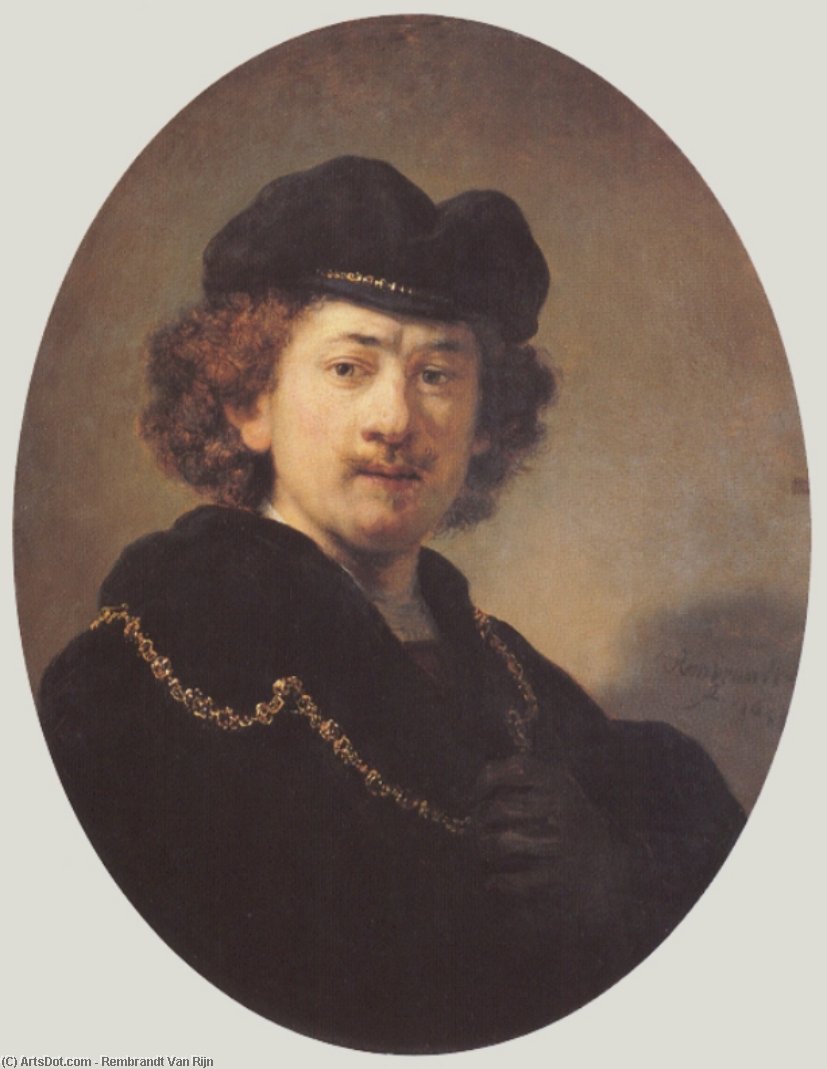 Self Portrait (21) — Rembrandt Van Rijn