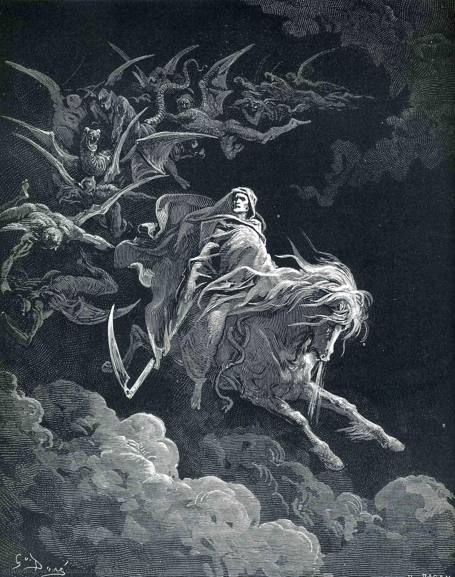 The Vision Of Death — Paul Gustave Doré