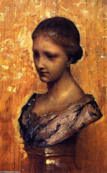 Study Of A Bust At Lille — John Singer Sargent