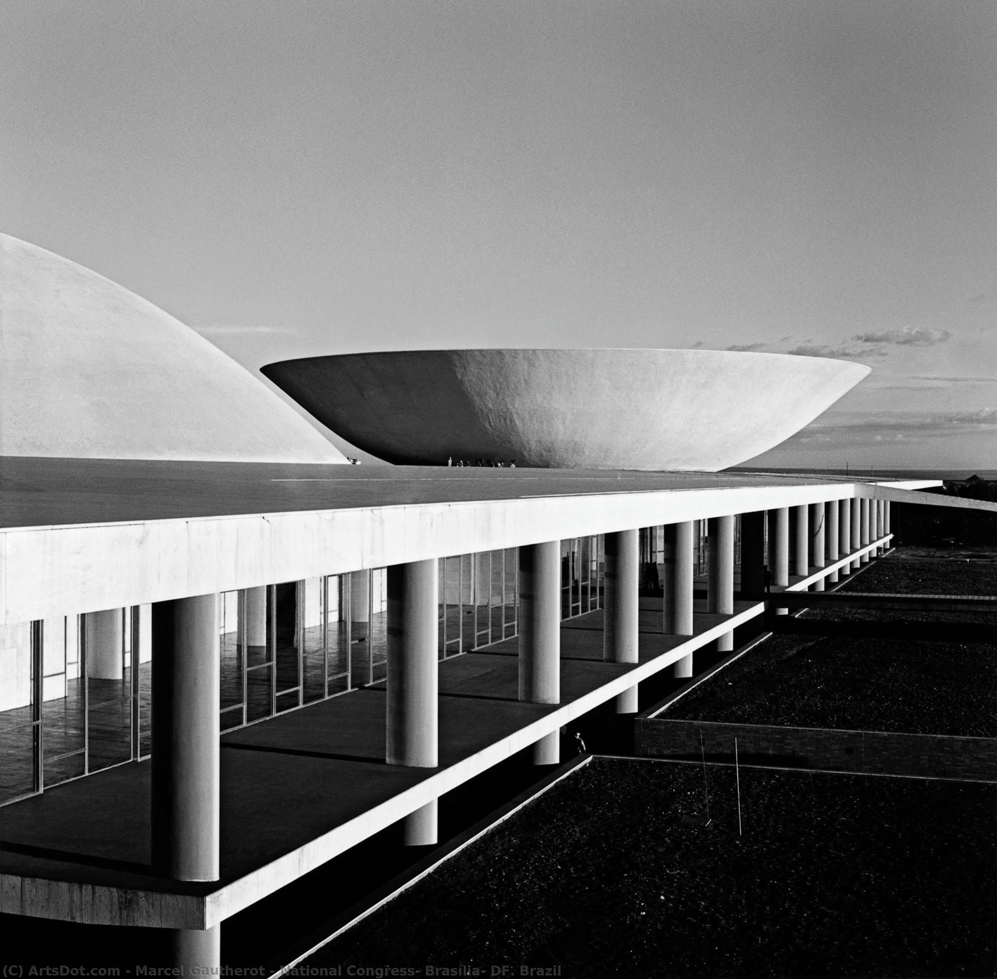 National Congress, Brasília, Df. Brazil — Marcel Gautherot