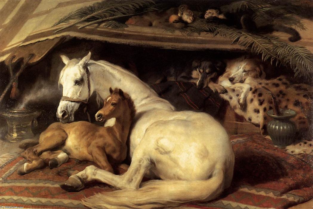 The Arab Tent — Sir Edwin Henry Landseer