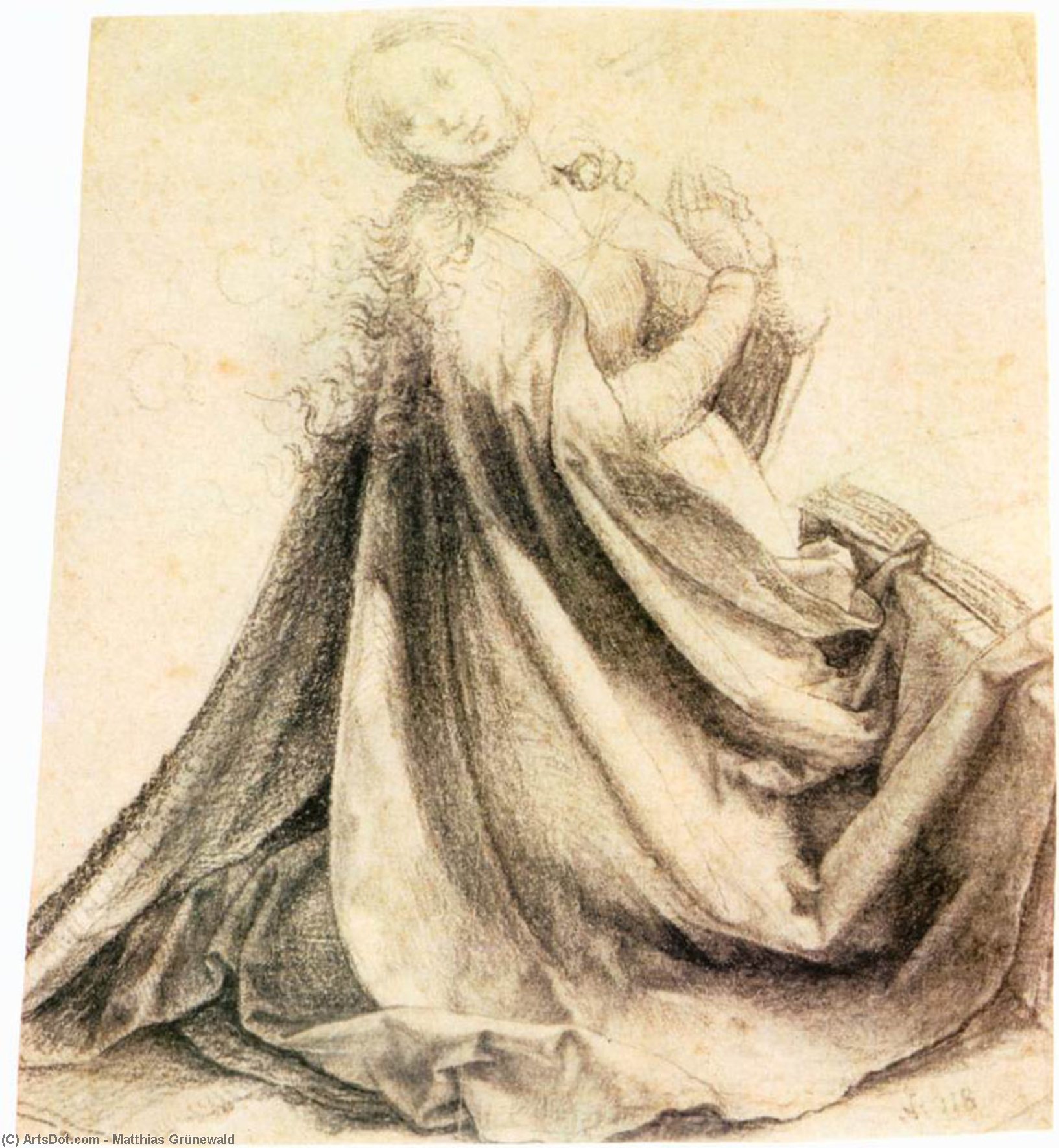 Virgin Of The Annunciation — Matthias Grünewald